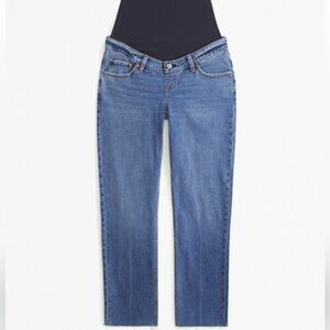 NEW Abercrombie Maternity 90's Straight Jean 00